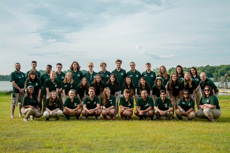 CAMP staff gathered together